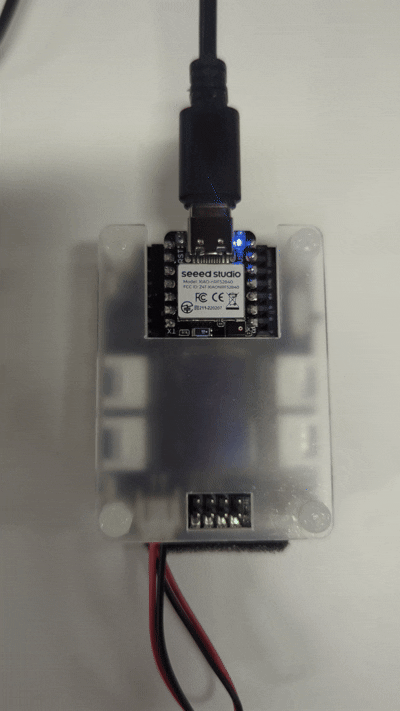 Blinking LED demonstration