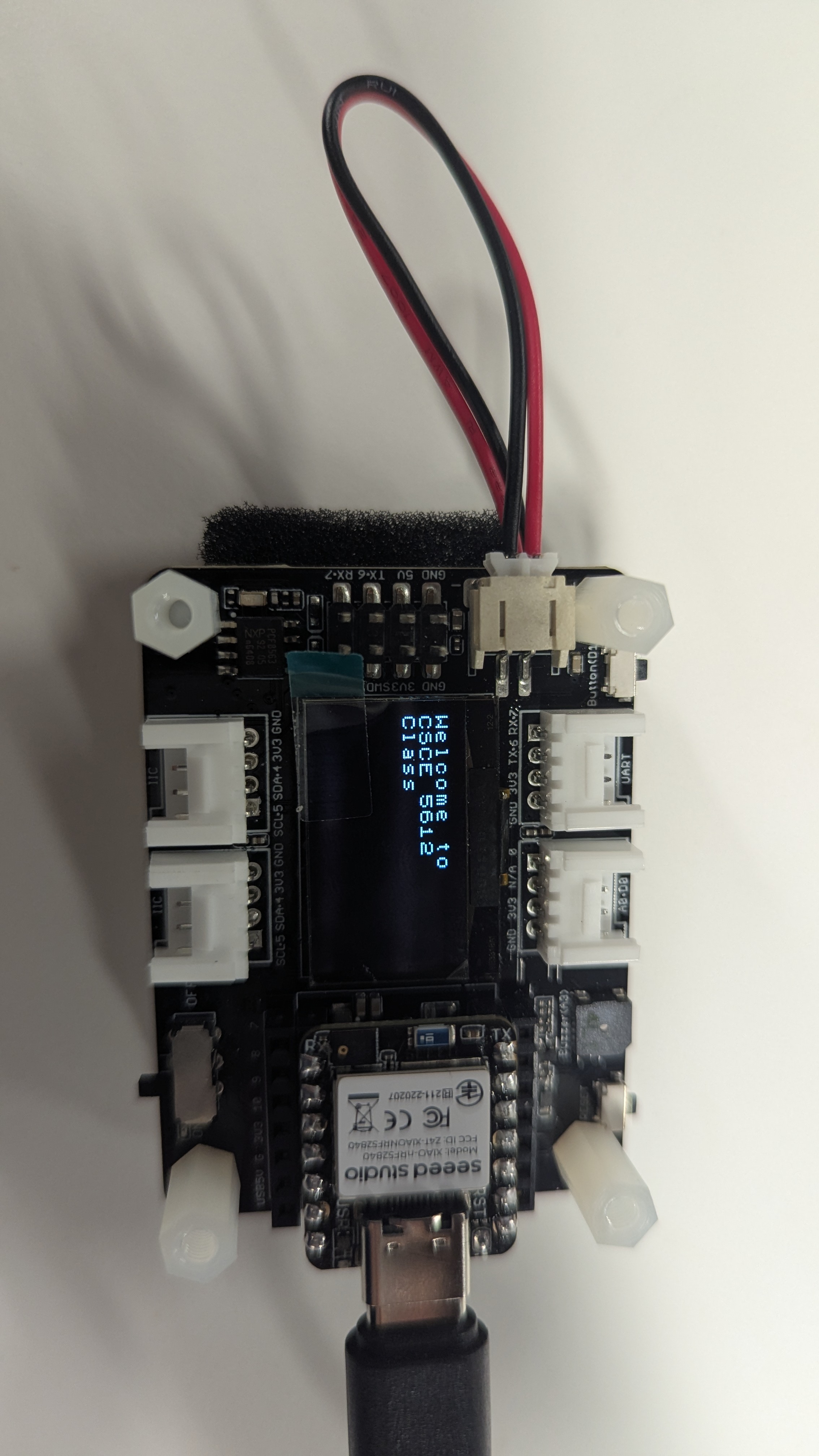 OLED display output